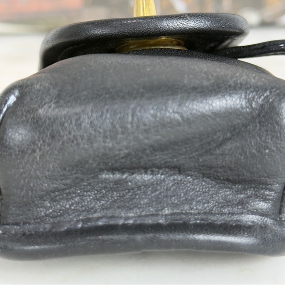 Coach Vintage 90's Day Pack Keyfob Mini Key Chain Bag Charm Black 9365 - Picture 6 of 8